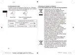 Preview for 36 page of Panasonic EW1313 Operating Instructions Manual