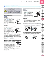 Preview for 6 page of Panasonic EX-F60 SERIES Ordering Manual