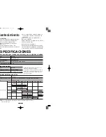 Preview for 21 page of Panasonic EY3654 - 7.2V CAULKING GUN Operating Instructions Manual