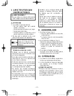 Preview for 17 page of Panasonic EY37A1 Operating Instructions Manual