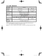 Preview for 28 page of Panasonic EY37A1 Operating Instructions Manual