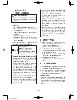 Preview for 29 page of Panasonic EY37A1 Operating Instructions Manual