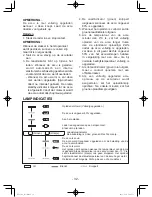 Preview for 32 page of Panasonic EY37A1 Operating Instructions Manual