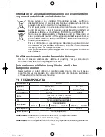 Preview for 50 page of Panasonic EY37A1 Operating Instructions Manual
