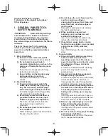 Preview for 6 page of Panasonic EY37C2 Operating Instructions Manual