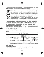 Preview for 32 page of Panasonic EY37C2 Operating Instructions Manual