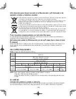 Preview for 59 page of Panasonic EY37C2 Operating Instructions Manual