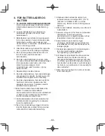 Preview for 80 page of Panasonic EY37C2 Operating Instructions Manual