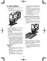 Preview for 123 page of Panasonic EY4550 Operating Instructions Manual