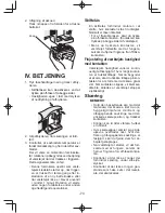 Preview for 77 page of Panasonic EY45A1 Operating Instructions Manual