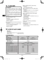 Preview for 108 page of Panasonic EY45A2LJ2G Operating Instructions Manual