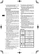 Preview for 112 page of Panasonic EY45A2LJ2G Operating Instructions Manual