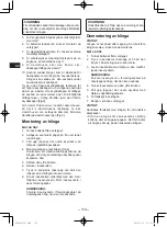 Preview for 114 page of Panasonic EY45A2LJ2G Operating Instructions Manual