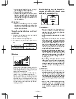 Preview for 126 page of Panasonic EY4640 Operating Instrctions