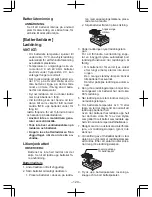 Preview for 129 page of Panasonic EY4640 Operating Instrctions