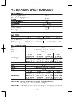 Preview for 133 page of Panasonic EY4640 Operating Instrctions