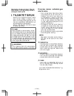 Preview for 134 page of Panasonic EY4640 Operating Instrctions