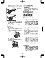 Preview for 153 page of Panasonic EY4640 Operating Instrctions