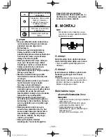 Preview for 160 page of Panasonic EY46A2 Operating Instructions Manual