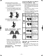 Preview for 23 page of Panasonic EY6813 - HAMMER COR.DRILL&DRI Operating Instructions Manual