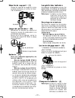 Preview for 24 page of Panasonic EY6813 - HAMMER COR.DRILL&DRI Operating Instructions Manual