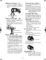 Preview for 32 page of Panasonic EY6813 - HAMMER COR.DRILL&DRI Operating Instructions Manual