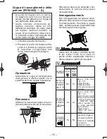 Preview for 35 page of Panasonic EY6813 - HAMMER COR.DRILL&DRI Operating Instructions Manual