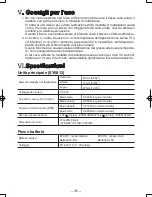 Preview for 36 page of Panasonic EY6813 - HAMMER COR.DRILL&DRI Operating Instructions Manual