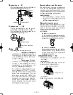 Preview for 40 page of Panasonic EY6813 - HAMMER COR.DRILL&DRI Operating Instructions Manual