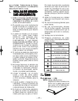 Preview for 46 page of Panasonic EY6813 - HAMMER COR.DRILL&DRI Operating Instructions Manual