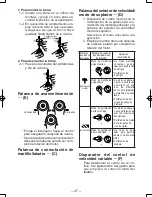 Preview for 47 page of Panasonic EY6813 - HAMMER COR.DRILL&DRI Operating Instructions Manual