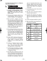 Preview for 62 page of Panasonic EY6813 - HAMMER COR.DRILL&DRI Operating Instructions Manual