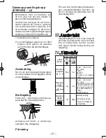 Preview for 67 page of Panasonic EY6813 - HAMMER COR.DRILL&DRI Operating Instructions Manual