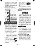 Preview for 38 page of Panasonic EY7202 - 12V IMPACT DRIVER Operating Instructions Manual