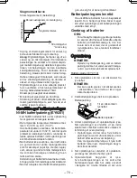 Preview for 70 page of Panasonic EY7202 - 12V IMPACT DRIVER Operating Instructions Manual