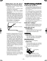 Preview for 80 page of Panasonic EY7202 - 12V IMPACT DRIVER Operating Instructions Manual