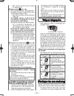 Preview for 87 page of Panasonic EY7202 - 12V IMPACT DRIVER Operating Instructions Manual