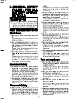 Preview for 2 page of Panasonic EY7206GQW Operating Instructions Manual