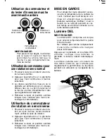 Preview for 23 page of Panasonic EY7206GQW Operating Instructions Manual