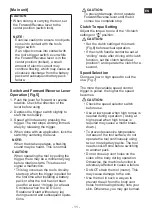 Preview for 11 page of Panasonic EY74A2X Operating Instructions Manual