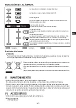 Preview for 67 page of Panasonic EY74A3 Operating Instructions Manual