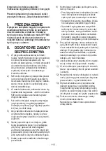 Preview for 115 page of Panasonic EY74A3 Operating Instructions Manual