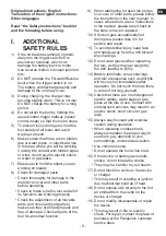 Preview for 9 page of Panasonic EY75A7 Operating Instructions Manual