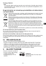 Preview for 92 page of Panasonic EY75A7 Operating Instructions Manual