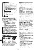 Preview for 185 page of Panasonic EY75A7 Operating Instructions Manual