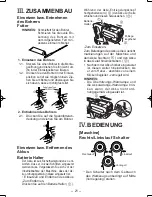 Preview for 21 page of Panasonic EY7880 - 28.8V ROTARY HAMMER Operating Instructions Manual