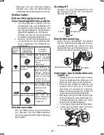 Preview for 22 page of Panasonic EY7880 - 28.8V ROTARY HAMMER Operating Instructions Manual