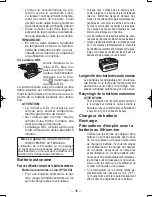 Preview for 36 page of Panasonic EY7880 - 28.8V ROTARY HAMMER Operating Instructions Manual