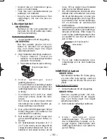 Preview for 102 page of Panasonic EY7880 - 28.8V ROTARY HAMMER Operating Instructions Manual