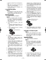 Preview for 115 page of Panasonic EY7880 - 28.8V ROTARY HAMMER Operating Instructions Manual